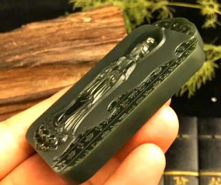 黑色和田玉中的顶级之选及其背后的故事